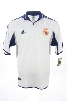 Preview: Adidas Real Madrid Trikot 3 Roberto Carlos 2000/01 ohne Sponsor CL Herren XL