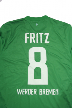 Nike SV Werder Bremen Trikot 8 Clemens Fritz 2011/12 Heim SVW Grün Herren M