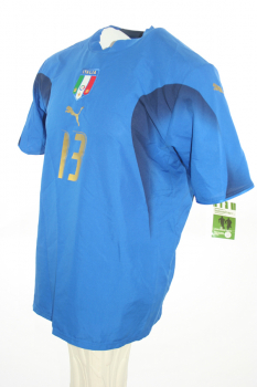 Puma Italien Trikot 13 Alessandro Nesta WM 2006 Weltmeister Heim blau Herren L