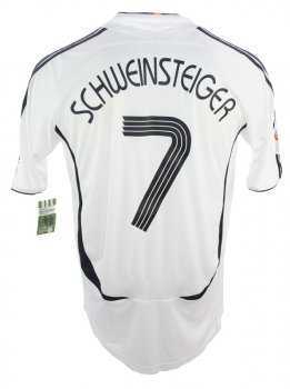 Adidas Deutschland Trikot 7 Bastian Schweinsteiger WM 2006 Heim DFB Herren 176 cm=S-M oder M