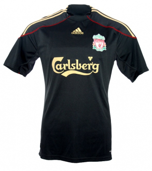 Adidas FC Liverpool camiseta 8 Steven Gerrard 2009/10 This is anfield negro senor M