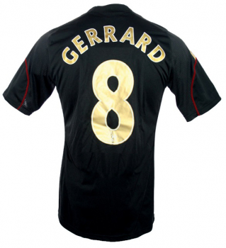 Adidas FC Liverpool Trikot 8 Steven Gerrard 2009/10 Carlsberg auswärts Herren M oder L
