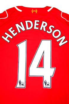 Warrior FC Liverpool Trikot 14 Jordan Henderson 2014/15 Heim Herren XL