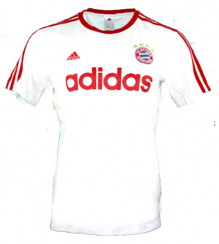 Adidas FC Bayern München Trikot 1974-78 Weiß Auswärts Graphic Herren S, M oder L