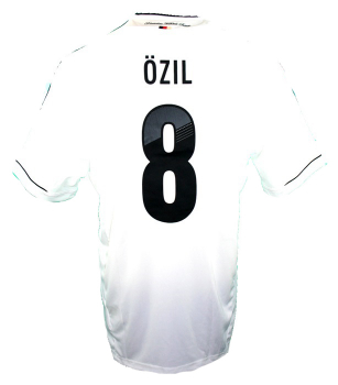 Adidas Deutschland Trikot 8 Mesuf Özil Euro 2012 DFB weiß heim Herren XL
