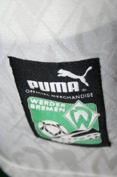 Puma SV Werder Bremen jersey 1998/99 10 Pizarro 32 Ailton O-tel-o white men's M
