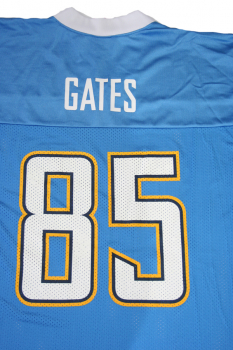 Reebok San Diego Chargers Trikot 45 Antonio Gates NFL Blau Neu Herren L