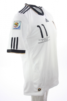 Adidas Germany Jersey 11 Miroslav klose 2010 Home DfB white men's XL & 176cm