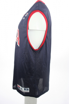 Reebok USA Trikot 7 Jermaine O'Neal NBA Swingman Schwarz Herren XL