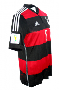 Adidas Deutschland Trikot 5 Mats Hummels 2014 Away DFB Patches Herren S oder L