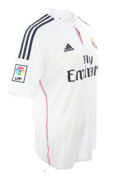 Adidas Real Madrid Trikot 11 Gareth Bale 2014/15 Heim weiß Fly Emirates Herren M und L