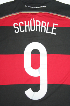 Adidas Alemania camiseta 9 Andre Schürrle copa del mondo 2014 away senor S M o XL y nino164 cm