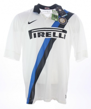 Nike Inter Mailand Trikot 4 Javier Zanetti 2011/12 Weiß Away Neu Herren XL