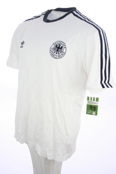 Adidas Deutschland Trikot WM 1974 Weltmeister Retro DFB Originals weiß Herren XL