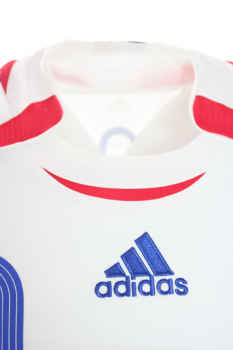 Adidas Frankreich Trikot 10 Zinedine Zidane WM 2006 Weiß Herren XL