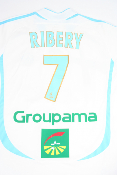 Adidas Olympique Marseille Trikot 7 Franck Ribery 2006/07 N9NF Matchworn Herren XL