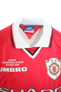 Umbro Manchester United jersey 7 David Beckham 1999/00 Champions League winners Sharp men's L/XL/XXL