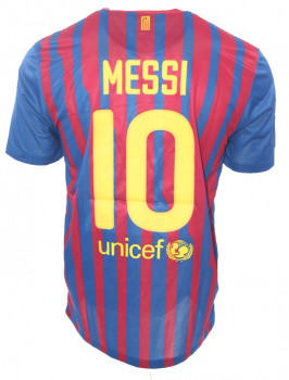 Nike FC Barcelona Trikot 10 Lionel Messi 2011/12 Qatar heim Herren S/M/L/XL/XXL