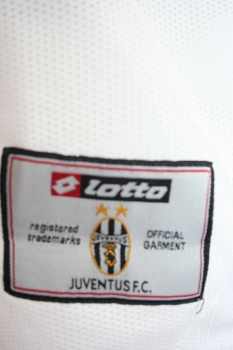 Lotto Juventus Turin jersey 10 Del Piero 2002/03 Fastweb white home men's L