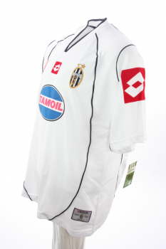 Lotto Juventus Turin jersey 10 Del Piero 2002/03 Fastweb white home men's L