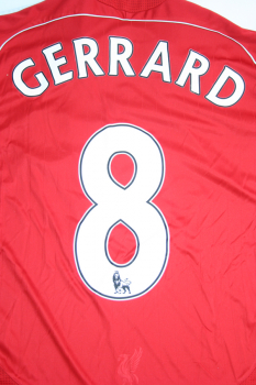 Adidas FC Liverpool Trikot 8 Steven Gerrard 2006-08 Carlsberg Heim Herren M