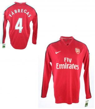 Nike FC Arsenal London Trikot 4 Cesc Fabregas 2008-10 Heim Herren XL