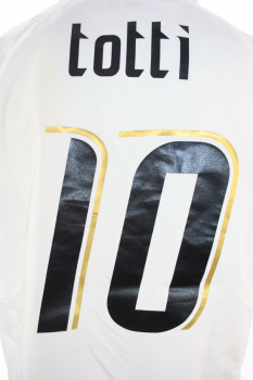 Puma Italien Trikot 10 Francesco Totti WM 2006 Weltmeister Italia weiß Herren XL