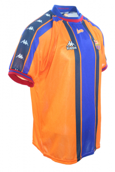 Kappa FC Barcelona Trikot 4 Josep Guardiola 1997/98 Auswärts Orange Herren M/L