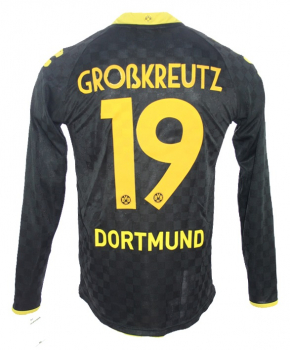 Kappa Borussia Dortmund Trikot 19 Kevin Großkreutz 2010/11 BVB match worn Schwarz Herren L