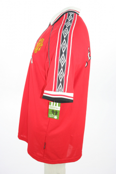 Preview: Umbro Manchester United Trikot 7 David Beckham 1998/99 Sharp Herren XL