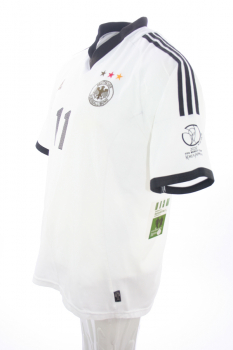 Adidas Deutschland Trikot 11 Miroslav Klose WM 2002 DFB Heim weiß Herren M oder XL