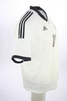 Adidas Deutschland Trikot 11 Miroslav Klose WM 2002 DFB Heim weiß Herren M oder XL