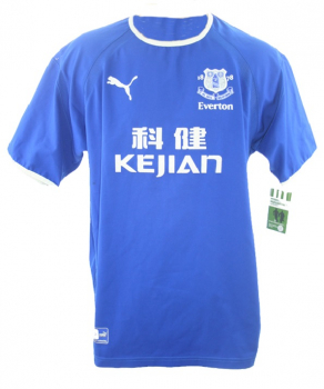 Puma FC Everton Trikot 2003/04 Kejian Heim Blau Herren S