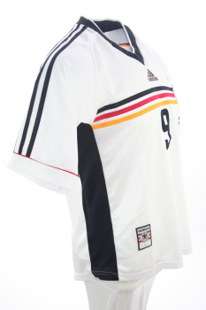 Adidas Deutschland Trikot 9 Ulf Kirsten WM 1998 Home DFB Herren S-M 176cm