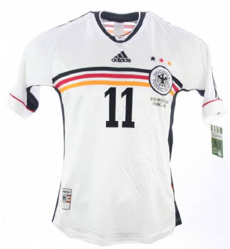 Adidas Deutschland Trikot 11 Olaf Marschall WM 1998 Home DFB Herren S-M oder XL
