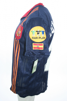 Adidas Spanien Trikot 21 Luis Enrique Euro 1996 EM 96 Auswärts Herren M