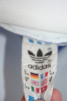 Adidas  1.FC Köln Trikot 7 Pierre Littbarski 1979-1982 Pionieer Away Blau Herren M