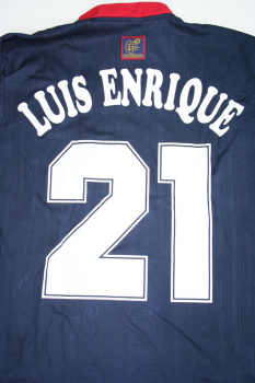Adidas Spanien Trikot 21 Luis Enrique Euro 1996 EM 96 Auswärts Herren M