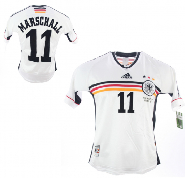 Adidas Deutschland Trikot 11 Olaf Marschall WM 1998 Home DFB Herren S-M oder XL