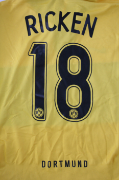 Nike Borussia Dortmund Trikot 18 Lars Ricken 2007/08 BVB Evonik Heim Gelb Herren L/XXL/2XL