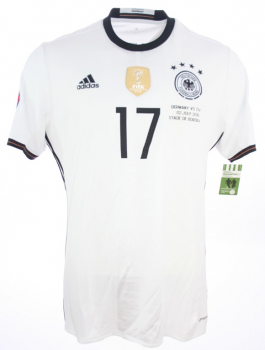 Adidas Germany jersey 17 Jérôme Boateng Euro 2016 home men's XL