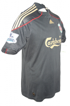 Adidas FC Liverpool camiseta 9 Fernando Torres 2009-10 negro senor XL