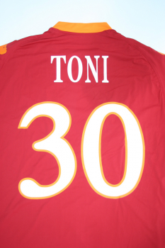 Kappa AS Rom Trikot 30 Luca Toni 2009/10 Wind Rot home Neu Herren XL/XXL