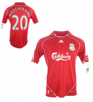 Adidas FC Liverpool Trikot 20 Javier Mascherano 2006-08 Carlsberg Heim Herren L
