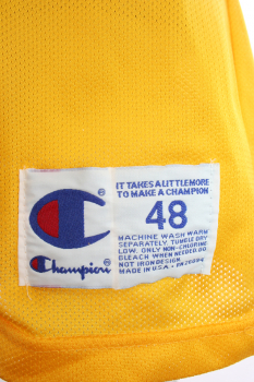 Champion Los Angeles L.A. Lakers Trikot 32 Magic Johnson Heim Gelb Herren L oder XL