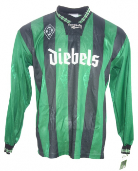 Reebok Borussia MönchenGladbach Trikot 10 Effenberg Diebels 1996/97 Herren S oder XL