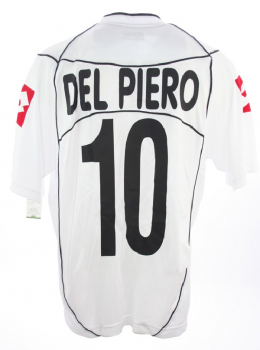 Lotto Juventus Turin jersey 10 Del Piero 2002/03 Fastweb men's M/L/XXL