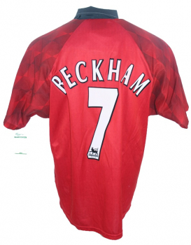Umbro Manchester United camiseta 7 David Beckham 1997/98 Sharp señor L/XL