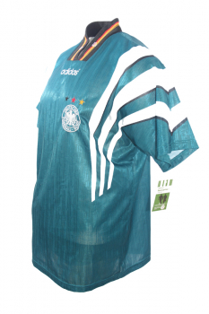 Adidas Germany DfB jersey 1996 Cup winner 96 green away men's L
