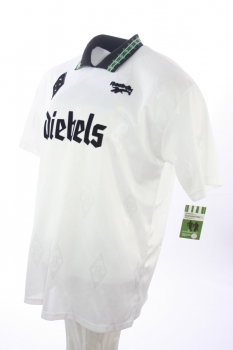 Reebok Borussia MönchenGladbach jersey 9 Martin Dahlin 1995/96 away white Diebels men's XL